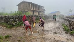 Very Peaceful and Relaxing Environment || Best Rainy Village Life in Highland of Nepal || IamSuman