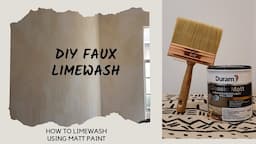 AFFORDABLE DIY FAUX LIMEWASH | EP2 EXTREME LIVING ROOM MAKEOVER | SOUTH AFRICAN YOUTUBER