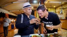 Mark Wiens Tries This Idli For The First Time! Evening Tiffin & Filter Coffee In Bengaluru