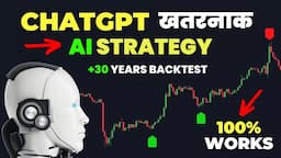 🔴How to use ChatGPT for Trading & Investing in NIFTY, BANK NIFTY & Stocks! | ChatGPT in TradingView!