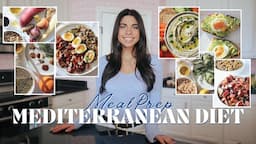 MEDITERRANEAN DIET MEAL PREP | Quick, Easy and Flexible Healthy Seasonal Winter Vegetarian Recipes