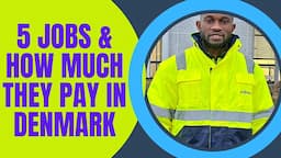 5 (FIVE) JOBS AND HOW MUCH THEY PAY IN DENMARK (EASY TO GET)