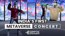 India's First Ever Metaverse Concert| Enjoy Cryptic Orginals on #Metaverse