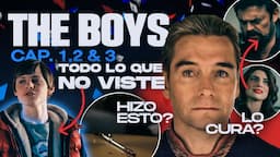 THE BOYS: TODO lo que NO VISTE en los Capitulos 1, 2 y 3 | Referencias, guiños, detalles, easter egg