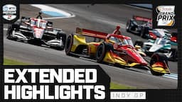 Extended Race Highlights: 2024 Sonsio Grand Prix at Indianapolis Motor Speedway | INDYCAR SERIES