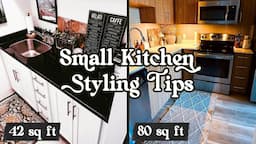 Small Apartment Kitchen Ideas: Simple Ways to Make Your Tiny Kitchen Pretty