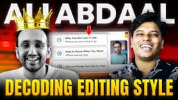 How To Edit Like Ali Abdaal || Ali Abdaal Editing Secret Revealed || Tutorial of  @aliabdaal