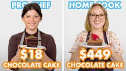 $449 vs $18 Chocolate Cake: Pro Chef & Home Cook Swap Ingredients | Epicurious