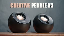 Creative PEBBLE V3 Review 2023 - Bang for the Buck Speakers!