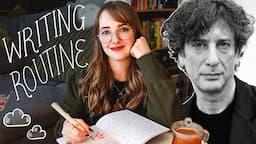 I tried Neil Gaiman's writing routine 🖋️📖