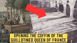 Opening The Coffin Of The Guillotined Queen Of France