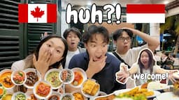 CANADIANS try INDONESIAN FOOD for the first time!