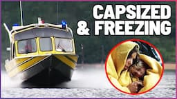 Rescuing Mother And Son Capsized In A Freezing River | Callout: Search And Rescue