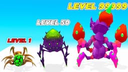 I Evolved SPIDERS to MAX LEVEL in Insect Evolution!