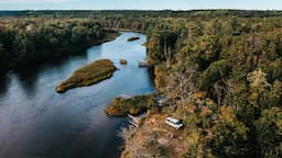 Living In A Van Down By The River | 2 Nights Camping On The AuSable River: Michigan Van Life