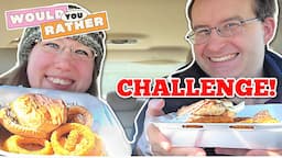 WOULD YOU RATHER CAR MUKBANG!