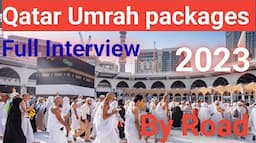 Umrah packages In Qatar 2023/Qatar Se Saudi Arabia Umrah By Road Sabse Sasta Packages #qatar#makkah