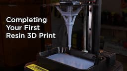 How To Complete Your First Resin 3D Print | Creality LD-002H