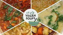 cozy vegan soups for every day of the week (almost)