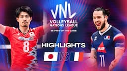 🇯🇵 JPN vs. 🇫🇷 FRA - Gold Match | Highlights | Men's VNL 2024