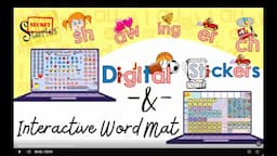 Secret Stories® Digital Phonics Stickers w/Embedded Mnemonics and Word Mapping Mats