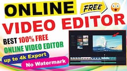 how to edit video online | free online video editor no watermark I free video editing software