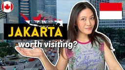 Traveling to Jakarta Indonesia 🇮🇩  from Canada (Culinary paradise!)