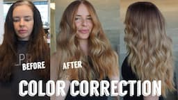 Hair Transformations with Lauryn: Removing 6 Years of Black Box Dye Color Correction Ep. 110