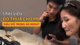 Sinh Viên SƯỢNG MẶT Khi Bị Nhân Viên Phi Trường Hỏi " ĐÂY LÀ GÌ ?"