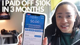 I Paid Off 10K in Credit Card Debt in 3 Months