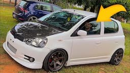 ESSE É O VW GOL DOS PARAGUAIOS, O CARRO MAIS VENDIDO NO PARAGUAI, TOYOTA VITZ