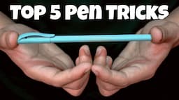 TOP 5 - VISUAL Pen Magic Anyone Can Do | Never Get's Old...