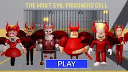 BARRY DEVIL PRISON RUN Obby New Update Roblox - All Bosses Battle Walktrough FULL GAME #roblox