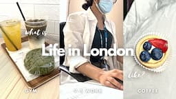 9-5 Work Week In My Life • What Life In London Looks Like • Cooking, Gym, Cleaning 🇬🇧