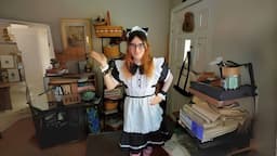 I dress my husband up as a  maid (CrossDressing Story)