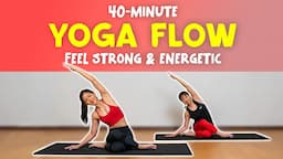 Yoga Power Flow to Feel Strong & Energized | Joanna Soh (Fio Series)