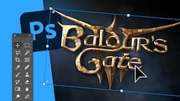 Recreate the Baldur’s Gate 3 Logo in Photoshop | Text Effect Tutorial