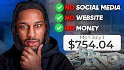 The EASIEST $754 I've Made With Affiliate Marketing - No Social Media, No Investment, No Website