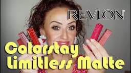 ¡¡Mis labiales favoritos del momento!! || REVLON "Colorstay Limitless Matte" 💄