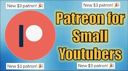 How to Setup a Successful Patreon as a Small Youtuber!