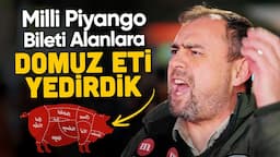 Milli Piyango Bileti Alanlara 🐖Domuz Eti Yedirdik (!) - Sokak Röportajı