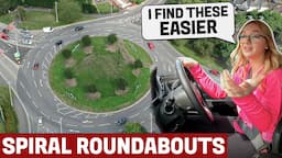 How to Follow Multi-Lane Spiral Roundabout Markings