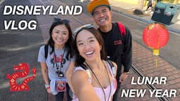 DISNEYLAND LUNAR NEW YEAR! WHAT WE EAT IN A DAY! | The Laeno Family