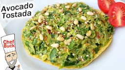 Easy Avocado Tostada Recipe