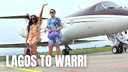 I flew on a Private Jet to Warri | Warri Again Concert 2022