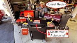 Honest Review of The Masterbuilt AutoIgnite Series 545 Charcoal Grill and Smoker! / WIFI Technology