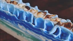 Coastal Paradise 🌊 Ocean  Themed Soap Making