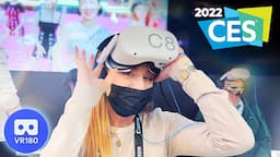 CES 2022 VR180 3D Experience: The Metaverse Tech