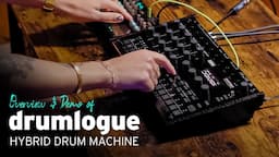 Overview & Demo of drumlogue: Korg's Three-Fold Hybrid Drum Machine