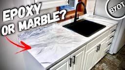 DIY Kitchen Countertop Makeover